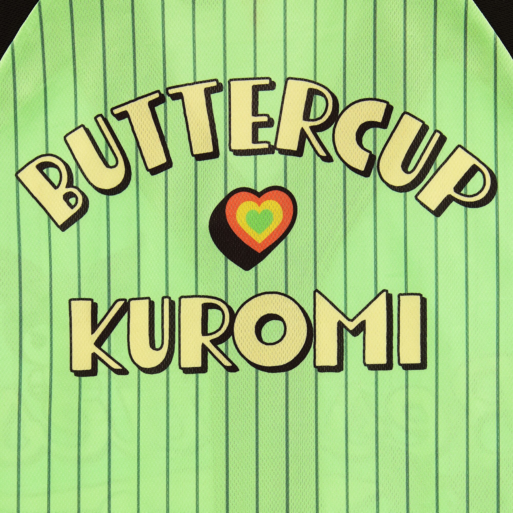 Hello Kitty® And Friends X The Powerpuff Girls™ Womens Juniors V Neck Short Sleeve Baseball Jersey