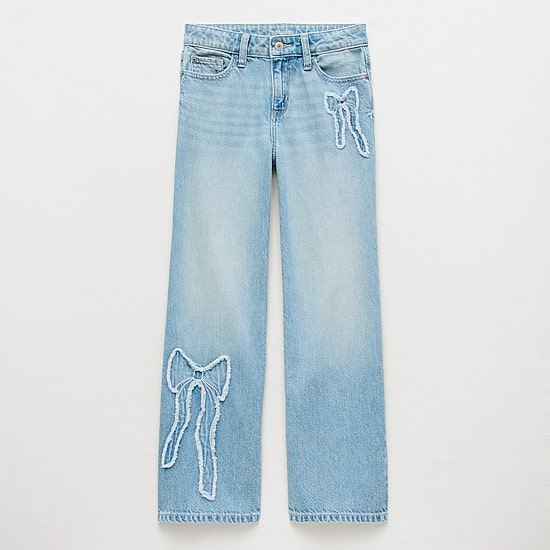 Thereabouts Little & Big Kid Girls Wide Leg Jean