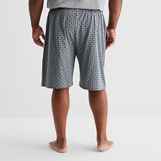 Stafford Super Soft Mens Big and Tall Pajama Shorts