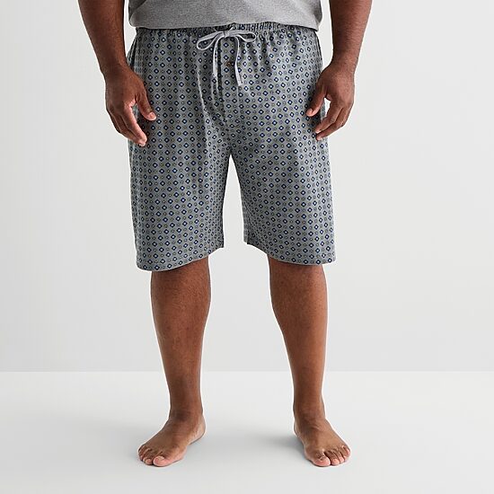 Stafford Super Soft Mens Big and Tall Pajama Shorts