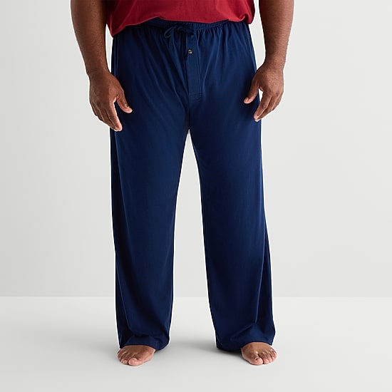 Stafford Super Soft Mens Big and Tall Pajama Pants