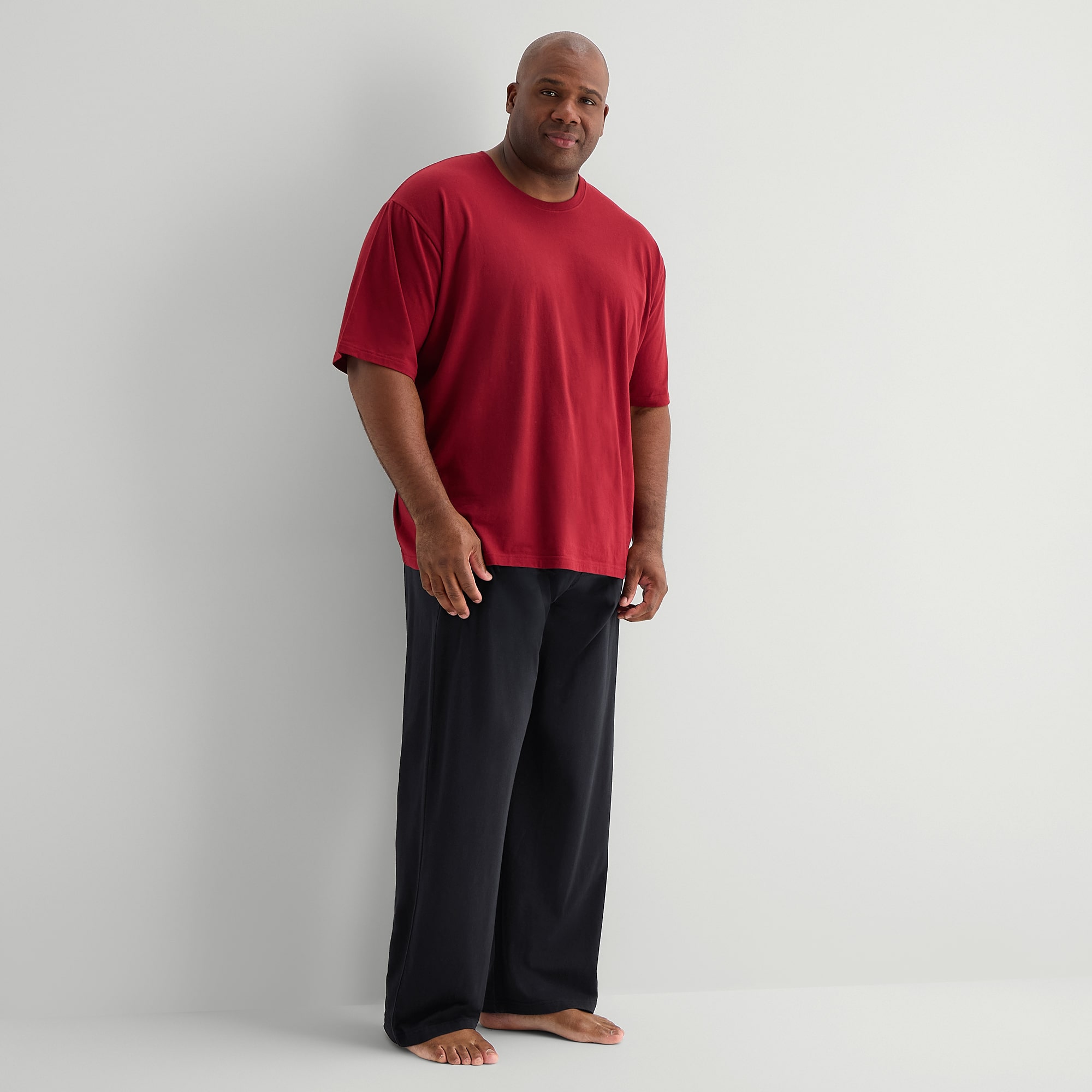 Stafford Super Soft Mens Big and Tall Pajama Pants