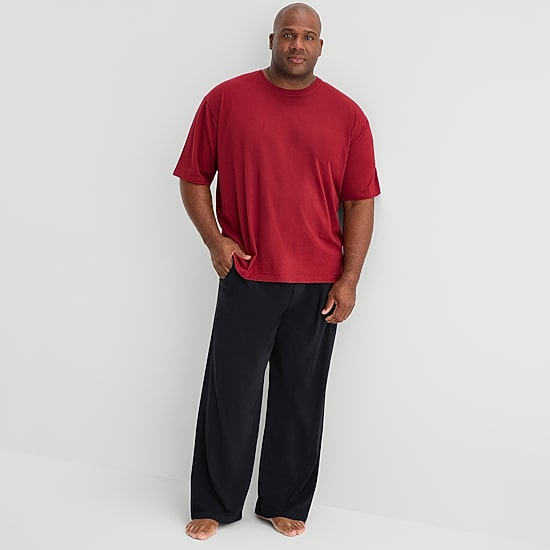 Stafford Super Soft Mens Big and Tall Pajama Pants