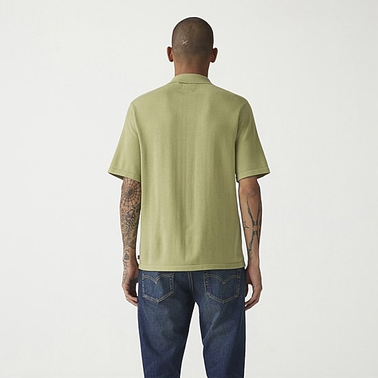 Levi's® Mens Short Sleeve Sweater Polo Shirt