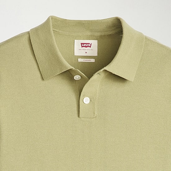 Levi's® Mens Short Sleeve Sweater Polo Shirt