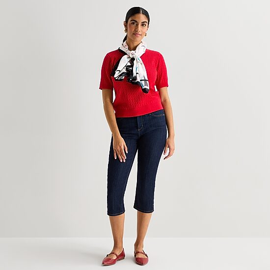 Mixit Sailboat Print Square Scarf