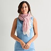 a.n.a Floral Motif Oblong Scarf