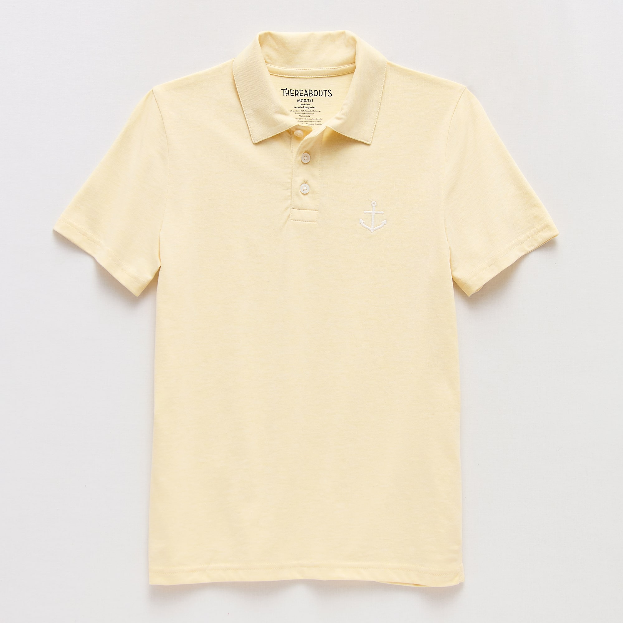 Thereabouts Little & Big Kid Boys Short Sleeve Regular Fit Polo Shirt