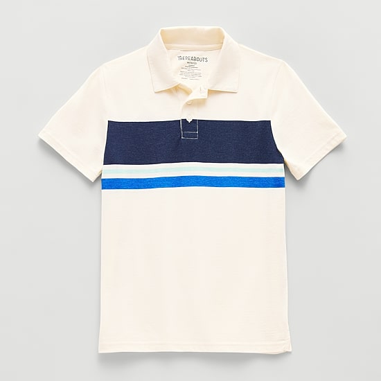Thereabouts Little & Big Kid Boys Short Sleeve Regular Fit Polo Shirt
