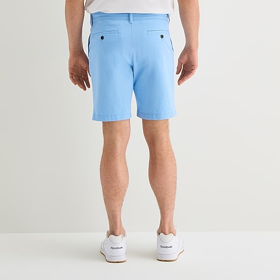 St. John's Bay Mens 9" STRETCH FABRIC Chino Short