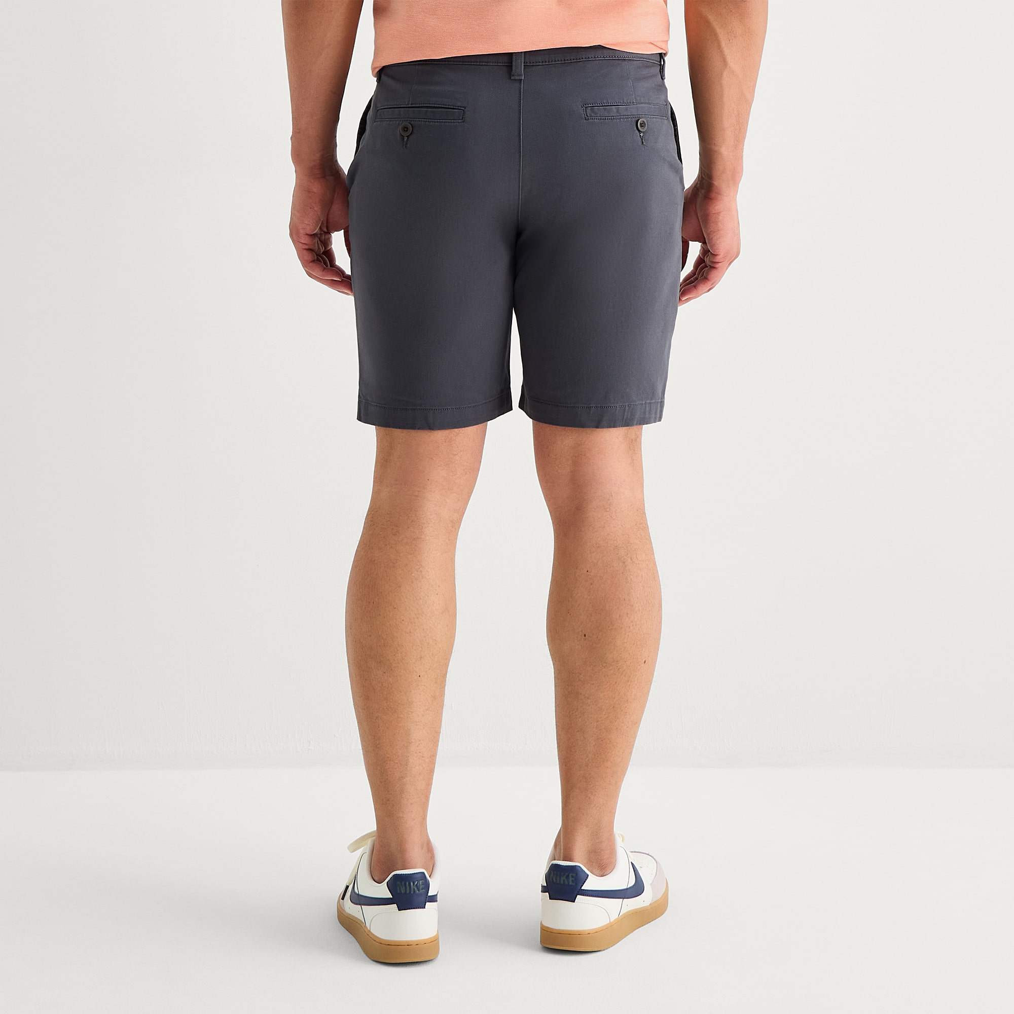 St. John's Bay Mens 9" Stretch Fabric Chino Short