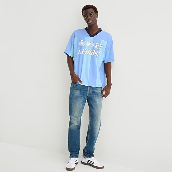 Arizona Mens V Neck Short Sleeve Jersey