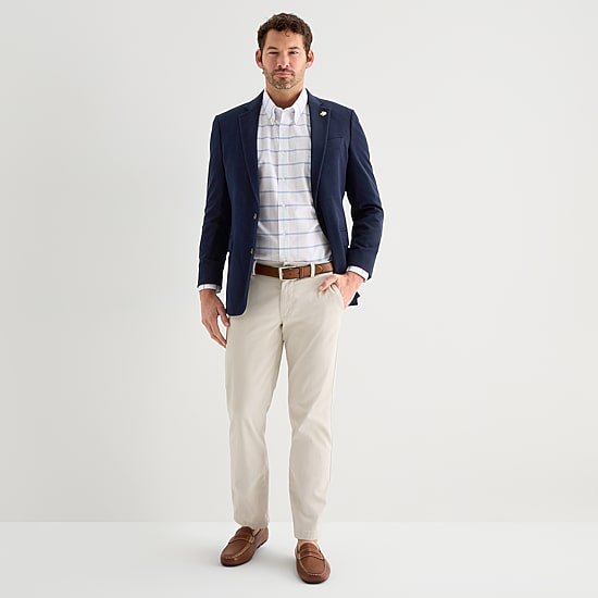 Stafford Knit Mens Classic Fit Sport Coat