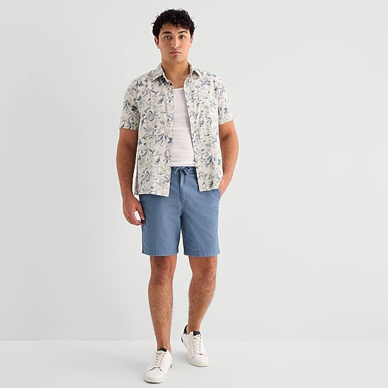 mutual weave Mens 11" Pull-On Short