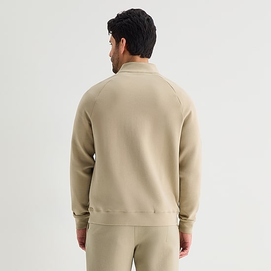 Xersion Mens Mock Neck Long Sleeve Active Quarter-Zip Pullover