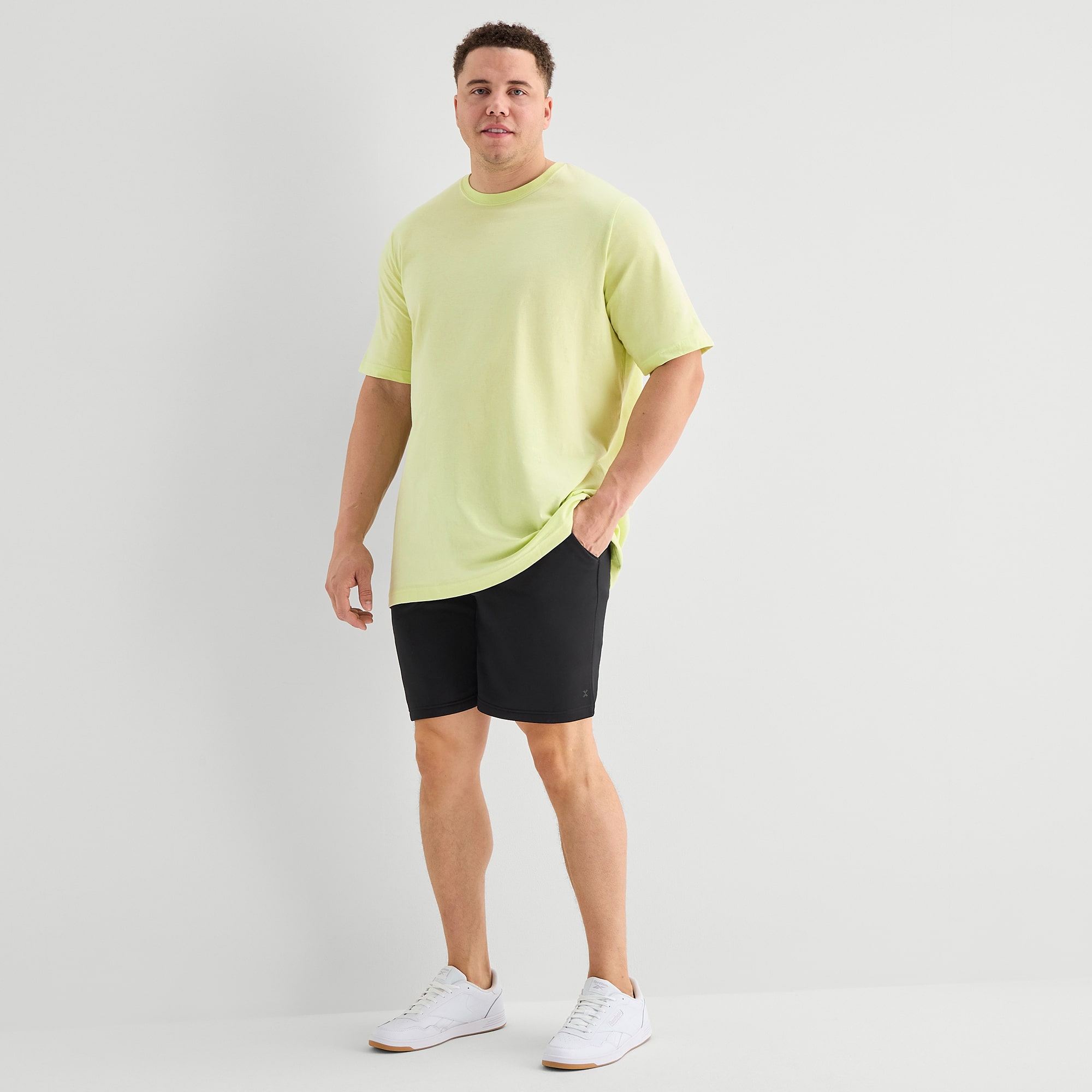 Xersion Xtreme Mens Crew Neck Short Sleeve Big and Tall T-Shirt