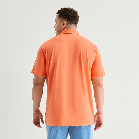 St. John's Bay Jersey Big and Tall Mens Classic Fit Short Sleeve Polo Shirt