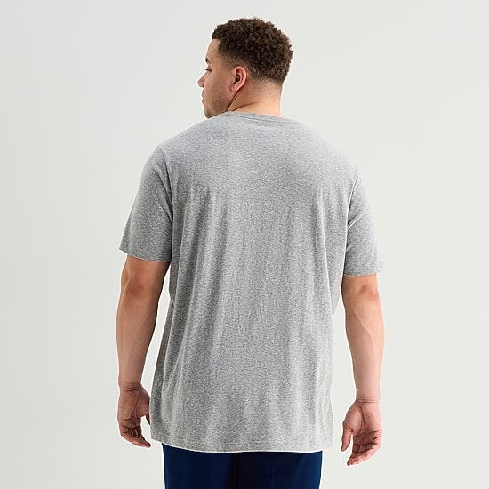 St. John's Bay Mens Crew Neck Short Sleeve Classic Fit Big and Tall Graphic T-Shirt