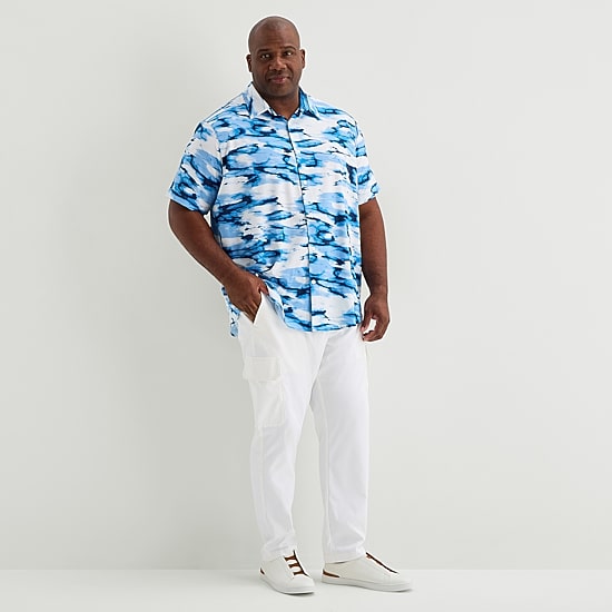 Shaquille O'Neal XLG™ Mens Regular Fit Big and Tall Cargo Pant