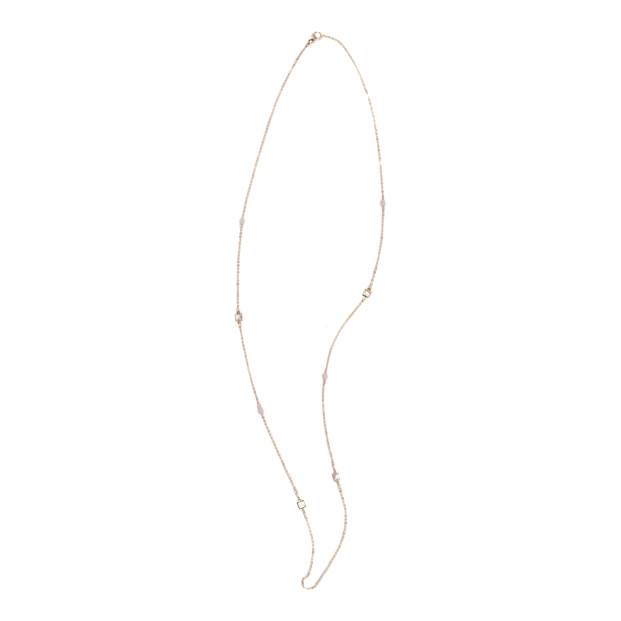 Bijoux Bar Delicates Beaded Womens 23 Inch Strand Necklace