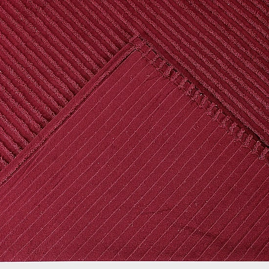 Better Trends Jullian 100% Cotton Chenille Tufted Stripe Pattern Bedspread