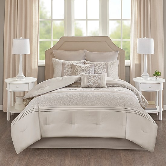 510 Design Lynda 8-pc.Midweight Embroidered Comforter Set