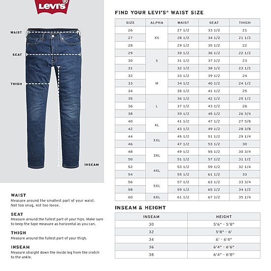 Levi's® Mens 541™ Tapered Leg Athletic Fit Jean