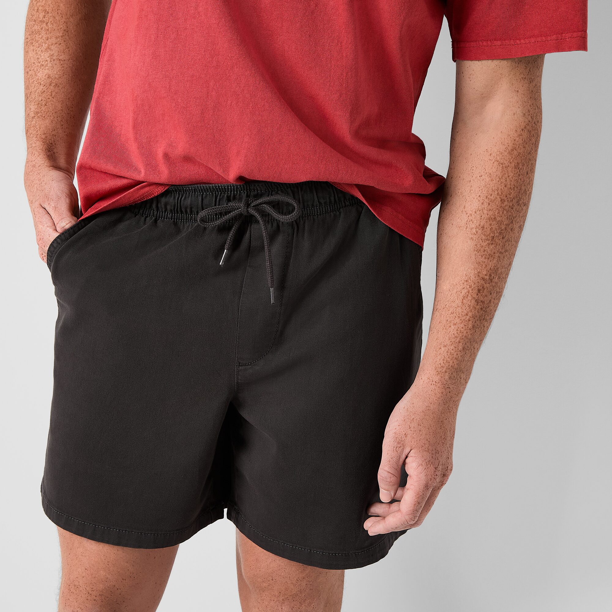 Arizona 6 1/2" Mens Twill Pull-On Short