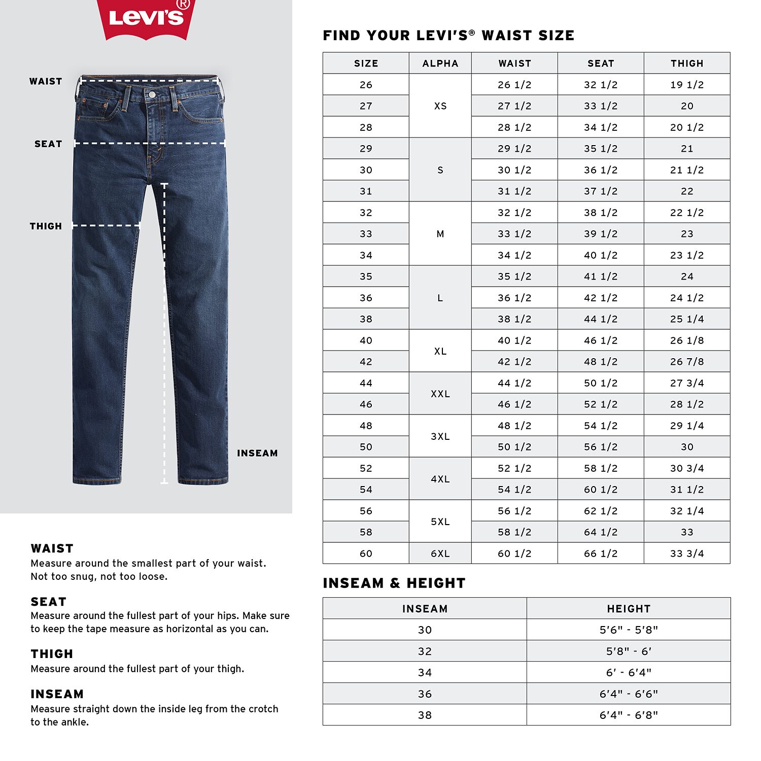 Levi's® Big and Tall Mens 550™ Tapered Leg Relaxed Fit Jeans
