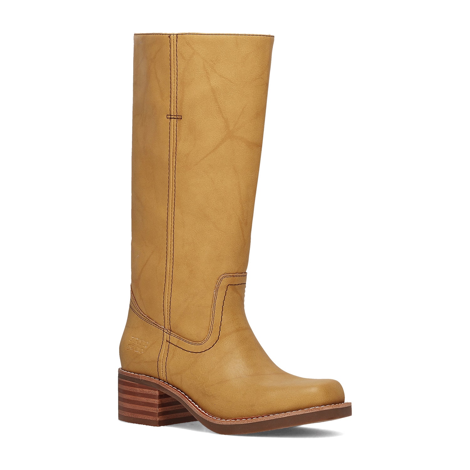Frye and Co. Womens Miranda 14 Stacked Heel Riding Boots