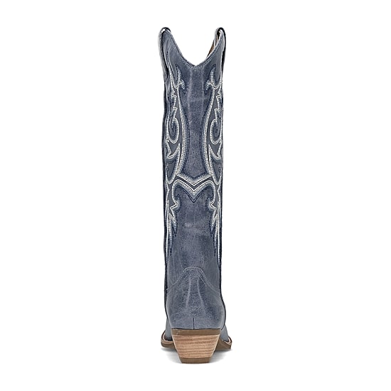 Frye and Co. Womens Irlene Stacked Heel Cowboy Boots