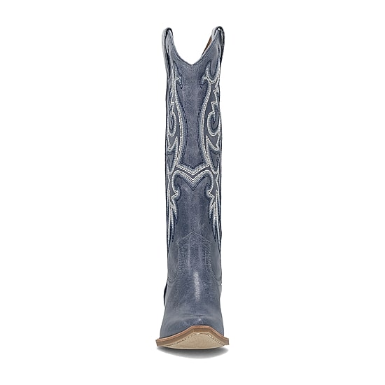 Frye and Co. Womens Irlene Stacked Heel Cowboy Boots