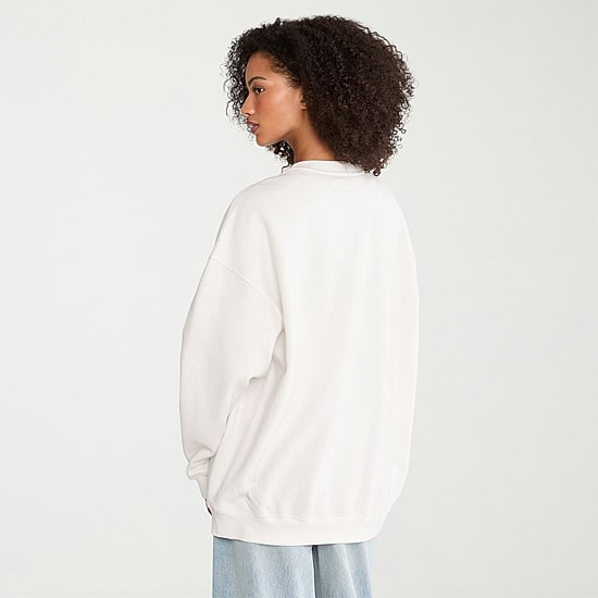 AEROPOSTALE Womens Juniors Crew Neck Long Sleeve Sweatshirt