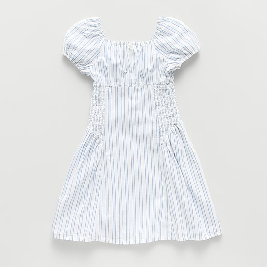 Thereabouts Little & Big Kid Girls Puffed Short Sleeve Empire Waist Dress