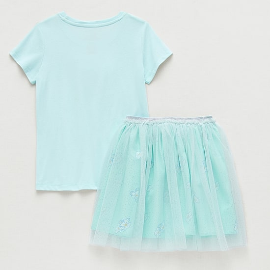 Disney Collection Little & Big Kid Girls 2-pc. Cinderella Princess Skirt Set