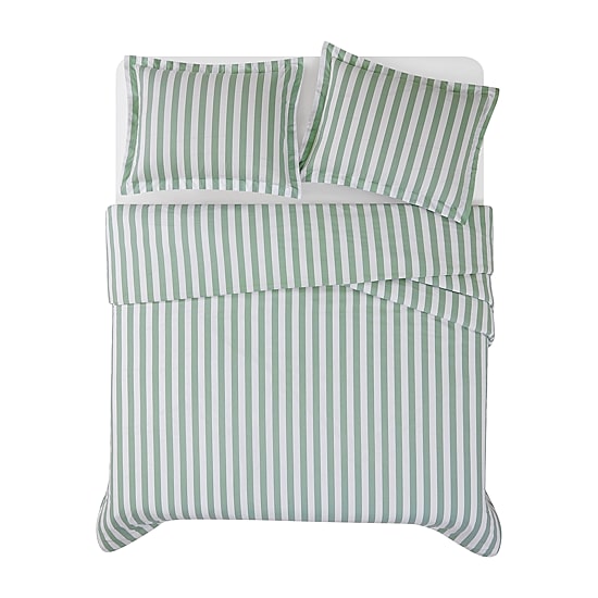 Brooklyn Loom Levi Stripe 3-pc. Easy Care Duvet Cover Set