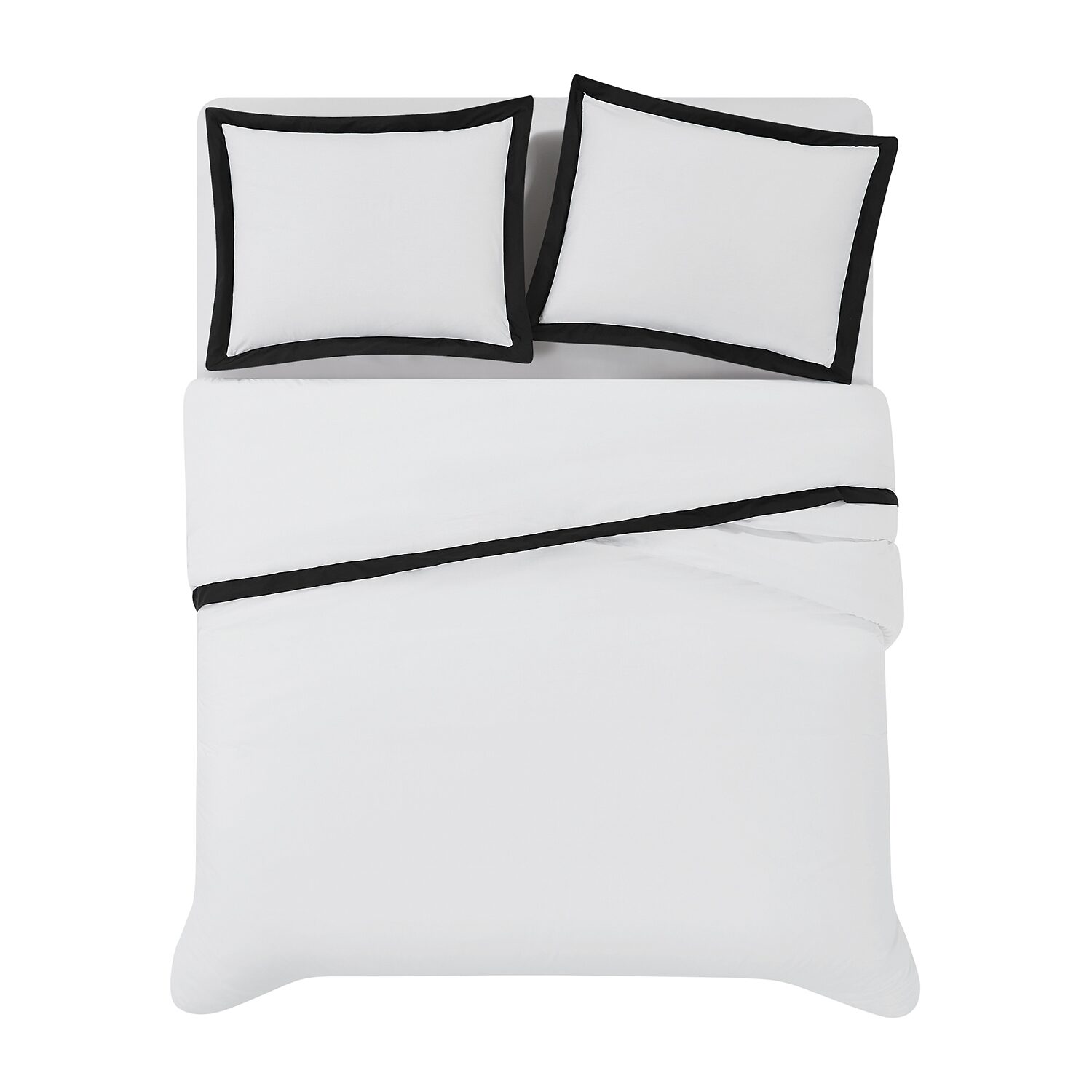 Brooklyn Loom Hotel Border 3-pc. Easy Care Comforter Set