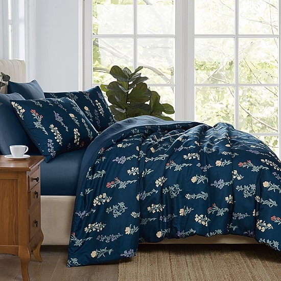 Cannon Avery Floral 3-pc. Easy Care Duvet Cover Set