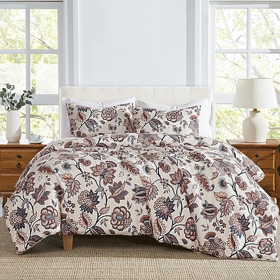 Cannon Chloe Jacobean Easy Care Comforter Set