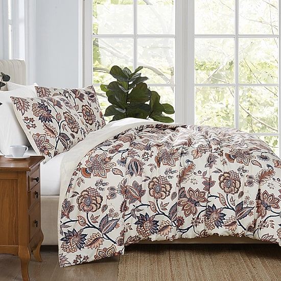 Cannon Chloe Jacobean Easy Care Comforter Set