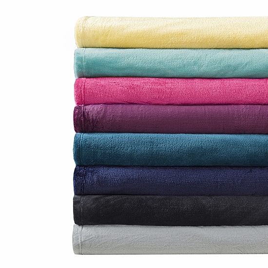 Intelligent Design Microlight Plush Blanket