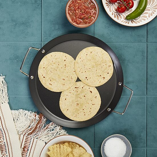 Jenny Martinez Carbon Steel 13" Round Comal Pan