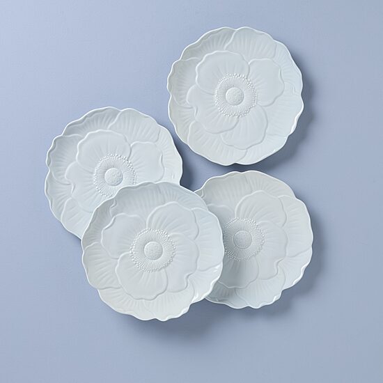 Lenox Butterfly Meadow 4-pc. Porcelain Appetizer Plate