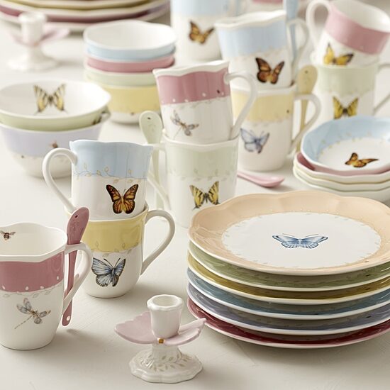 Lenox Butterfly Meadow 4-pc. Porcelain Ice Cream Bowl