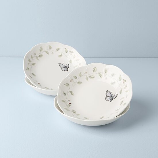 Lenox Butterfly Meadow 4-pc. Porcelain Pasta Bowl