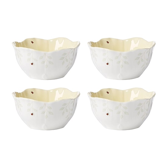Lenox Butterfly Meadow 4-pc. Porcelain Ice Cream Bowl