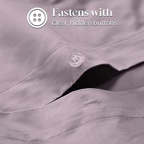SUPERIOR® Egyptian Cotton 1200tc Premium Heavyweight Reversible Duvet Cover