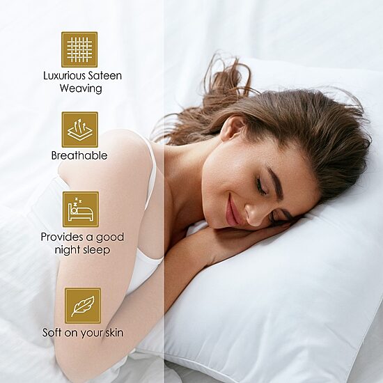 SUPERIOR® Egyptian Cotton 1500tc Ultra Luxury Sateen Reversible Duvet Cover