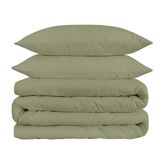 SUPERIOR® Egyptian Cotton 1500tc Ultra Luxury Sateen Reversible Duvet Cover