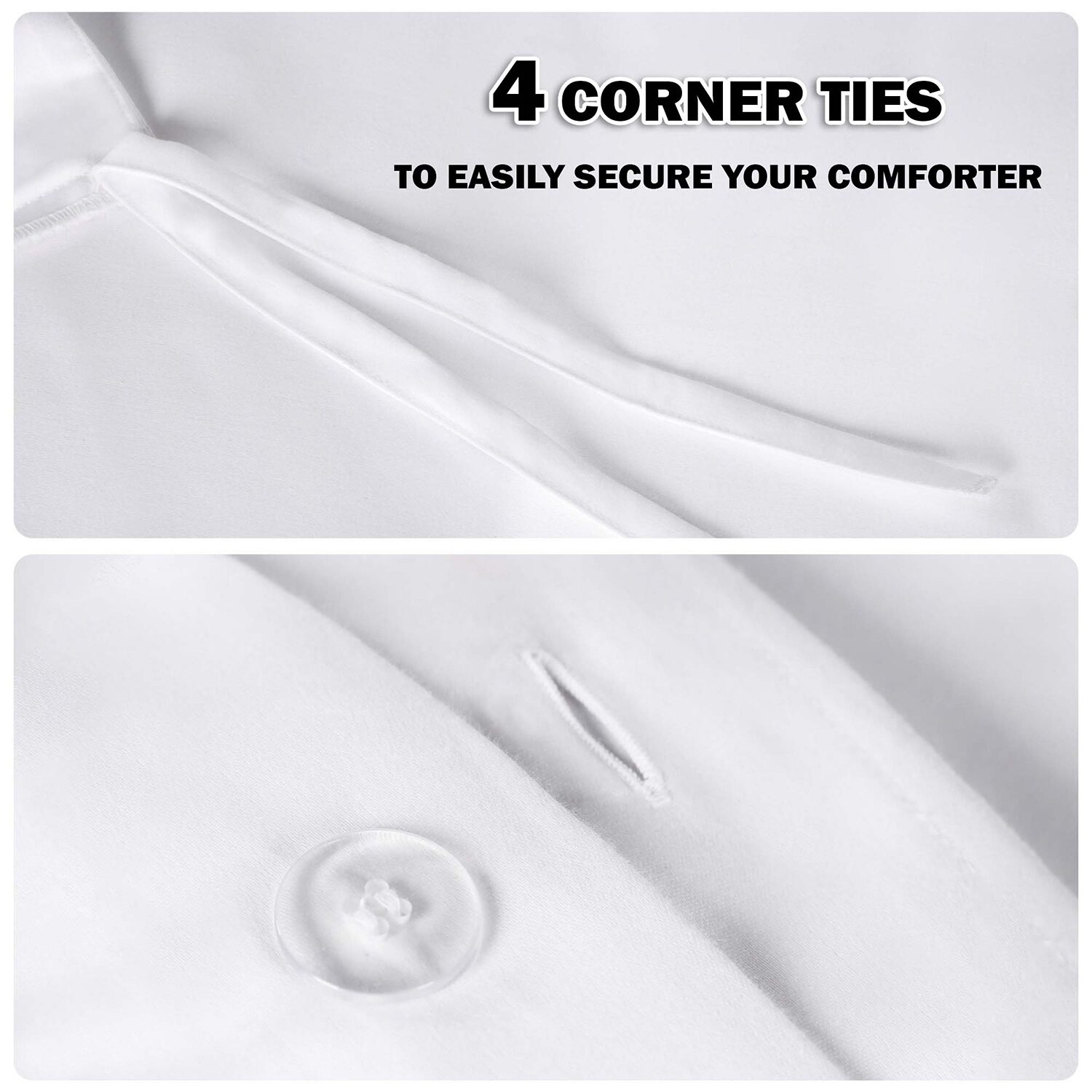 SUPERIOR® Egyptian Cotton 1000tc Luxury Heavyweight Duvet Cover